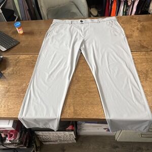 Greyson Pants Men's 40X32 Montauk Trouser Golf Performance Stretch Gray